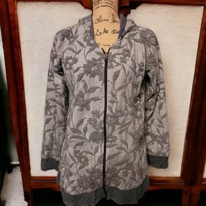 Yak & Yeti Zippered Hooded Jacket Size L
